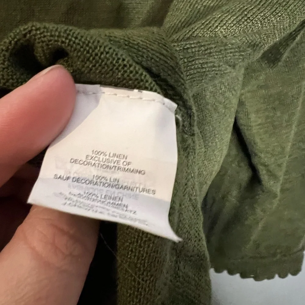 J. Crew crew scalloped